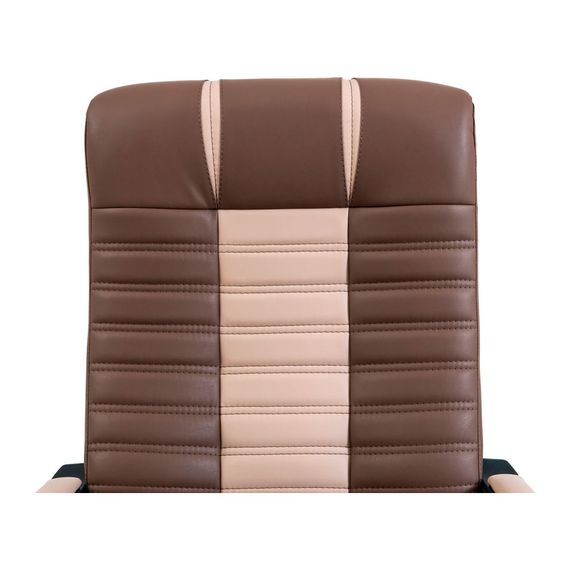Крісло Атлант Пластик Річ M-1 (Tilt) Канзас Браун + Латте | Зображення 2