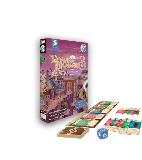 Настільна гра Долина Крамарів 3: Велика континентальна залізниця | Зображення 1