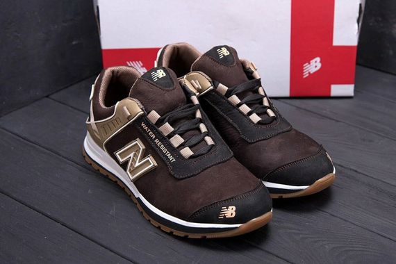шкіряні кросівки New Balance Brown | Зображення 5
