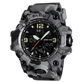 Чоловічий годинник Skmei 1155B Military Gray