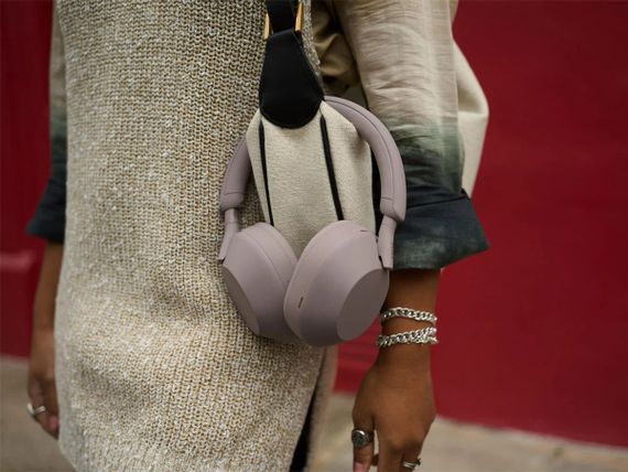 Наушники Over-ear Sony WH-1000XM5 BT 5.2 WH1000XM5P.CE7 | Зображення 2