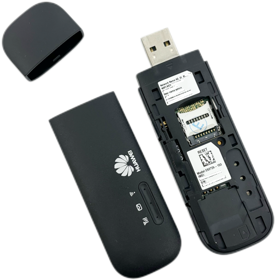 4G модем роутер Huawei E 8372 h - 153 LTE Wi-Fi USB 3G до 150 Мбіт, LTE два виходи під антену чорний | Зображення 2
