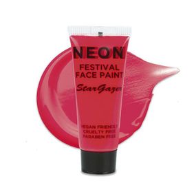 Neon Festival Face Paint RED Stargazer Неоновий аквагрим ЧЕРВОНИЙ 10 мл