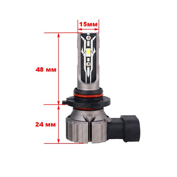 Светодиодные лампы Cyclone Led 9006 HB4 6000K type 32 (2 лампы) | Зображення 3