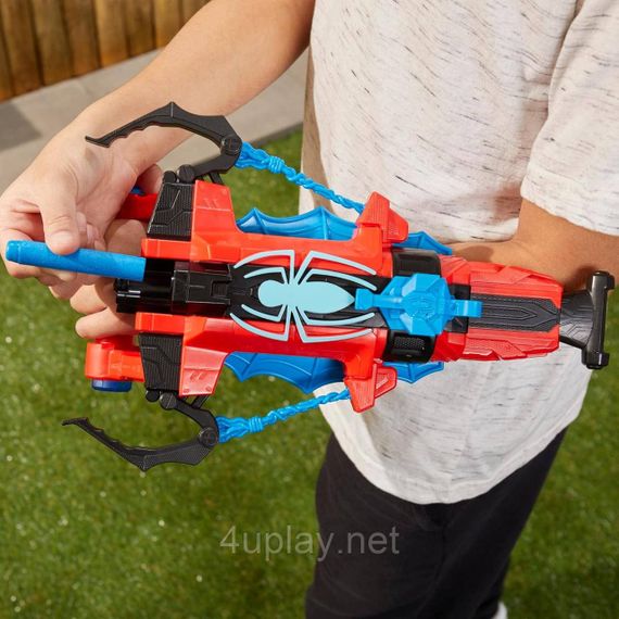 Бластер Людини Павука з дротиками та водою Nerf Marvel Spider-Man Strike 'N Splash Hasbro | Зображення 5