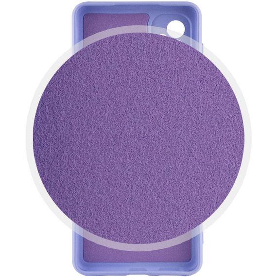 Чохол Silicone Cover Lakshmi Full Camera (A) для Samsung Galaxy M14 5G Бузковий / Dasheen | Зображення 2