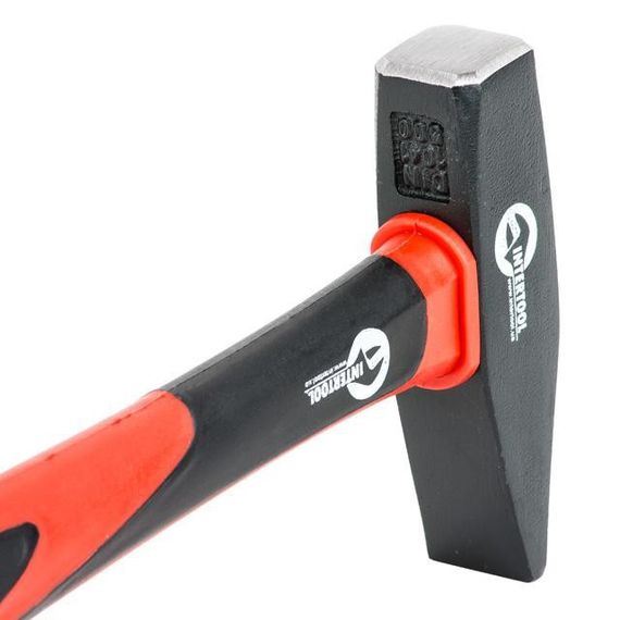 Молоток 500 г, ручка з фібергласу INTERTOOL HT-0205 | Зображення 9