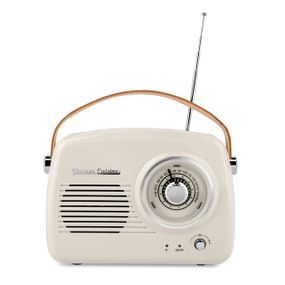 Радиоприемник Vintage Cuisine Retro с Bluetooth Кремовой