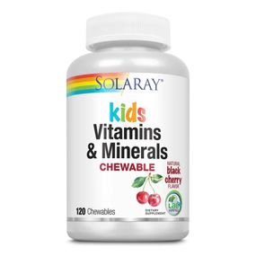 Kids Vitamins &amp; Minerals - 120 chewables Black Cherry