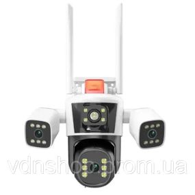 Камера IP спостереження Wifi 16 Мп 10-Х ZOOM вулична поворотна