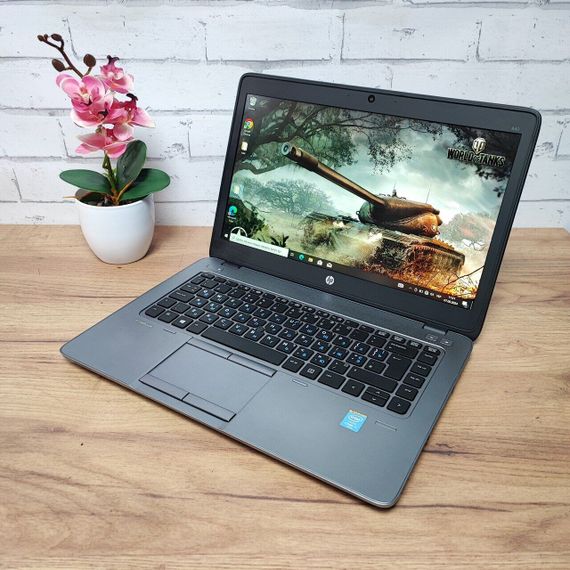Ноутбук HP EliteBook 840 G2 / 14" (1920x1080) TN / Intel Core i7-5500U (2 (4) ядра по 2.4 - 3.0 GHz) / 8 GB DDR3 / 256 GB SSD / Intel HD Graphics 5500 / WebCam / VGA б/в | Зображення 6
