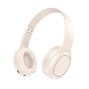 Бездротові навушники HOCO W46 Charm BT headset Milky White