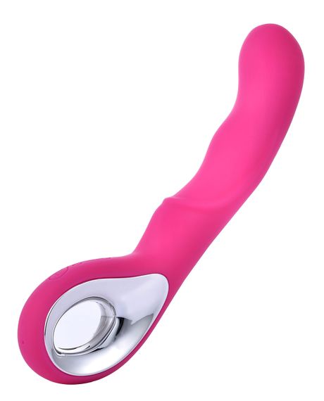 Вибромассажер для точки G Boss Series - Wibrator G-spot 10 functions USB Pink, BS2200054 sexstyle | Зображення 2