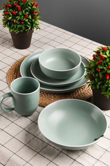 Тарелка десертная Ardesto Сremona Pastel blue AR-2919-BС 19 см | Зображення 1