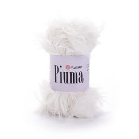 Пряжа для в'язання Piuma № 4402 YarnArt нитки для в'язання спицями та гачком