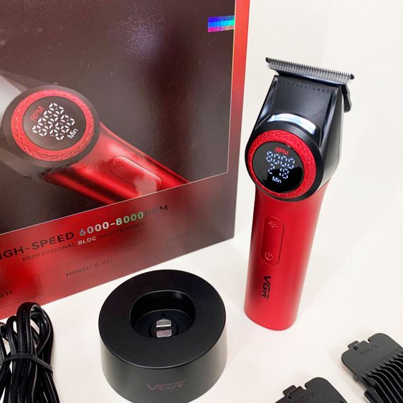 Тример VGR V-977 RED, регулювання потужності 6000 - 8000 RPM | Зображення 3