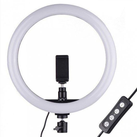 Селфи лампы, Лед лампа для селфи, Освещение для блогера, Кольцевая лампа большая, Кольцевой осветитель KV-18