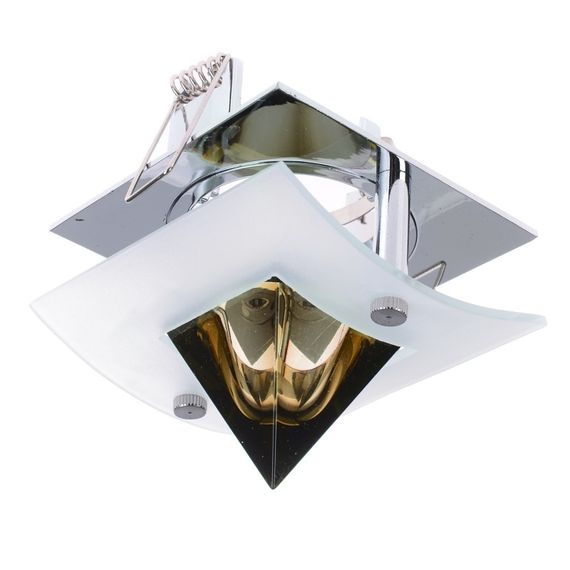Светильник точечный декоративный HDL-DS 60 CHR/BROWN MR16