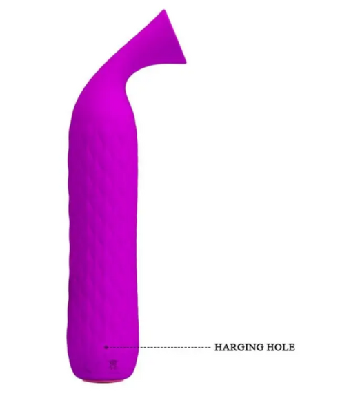 Вагинальный мини вибратор с вакуумным стимулятором Pretty Love «Jonas» sexstyle | Зображення 3