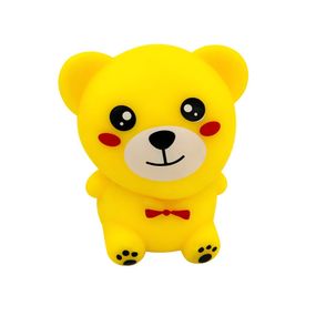 Дитяча антистрес-іграшка Яскравий Ведмедик sa1673(Yellow) 6 см