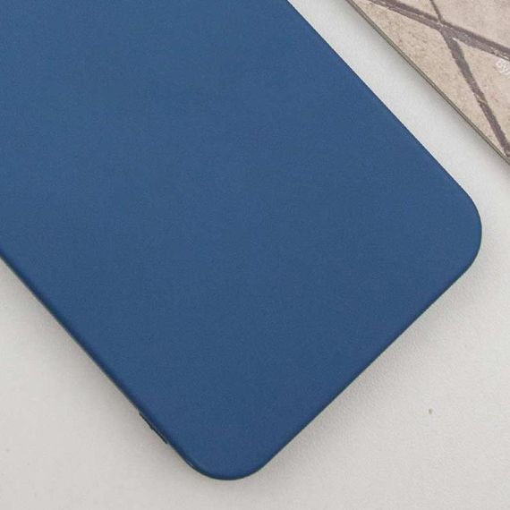 Чохол TPU GETMAN Liquid Silk Full Camera для Samsung Galaxy S23 Синій / Navy Blue | Зображення 1