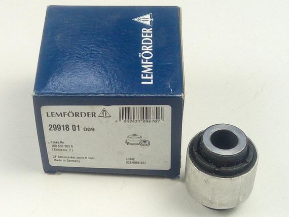 Сайлентблок заднього поперечного важеля VAG, LEMFORDER (29918 01) зовнішній (1K0505203A) | Зображення 1
