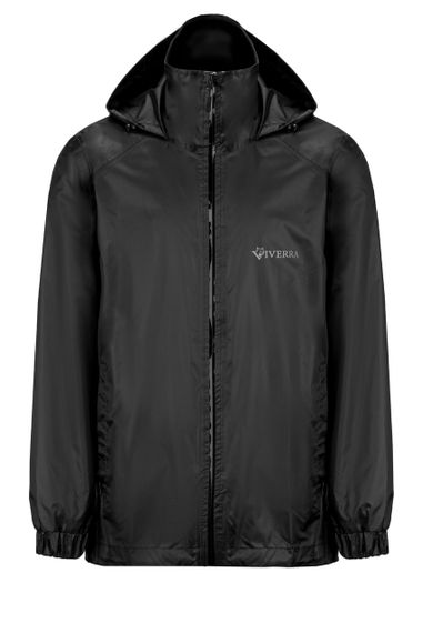 Костюм дощовик Viverra Rain Suit Black M (РБ-2239547) Костюм для риболовлі | Зображення 1