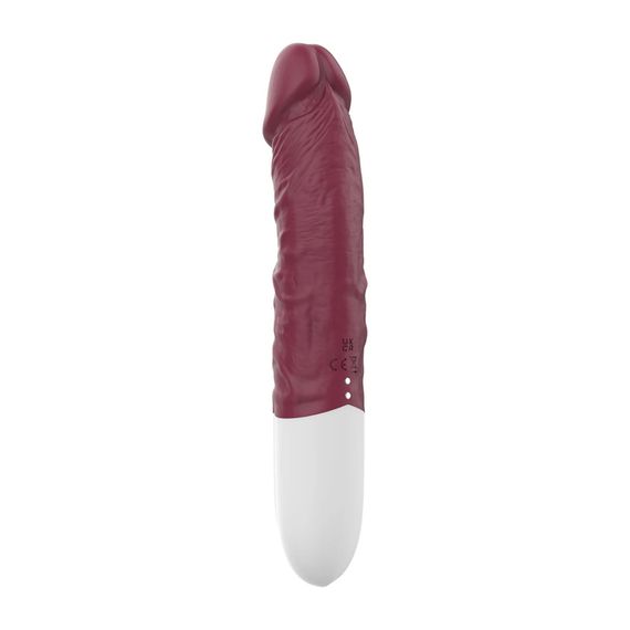 Фалоімітатор з вібрацією Loviss Caeser Vibrator Dildo, реалістичний, 12 режимів | Зображення 4
