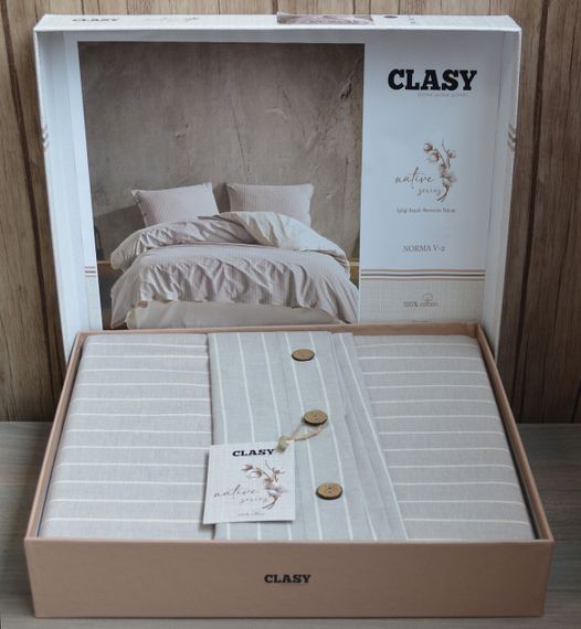Постельное белье Clasy Native Series 160х220 Norma v2 | Зображення 2