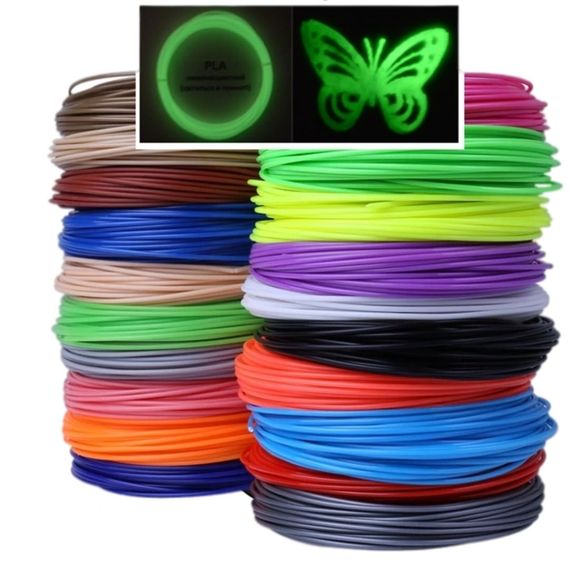 Пластик XPRO PLA для 3D ручки для рисования 20 цветов по 10 м (MER-13874_248) | Зображення 2