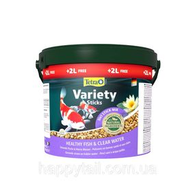 Корм для ставкових риб Tetra Pond Variety Sticks — Асорті в паличках, 10 л + 2 л