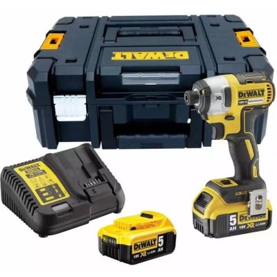 Шуруповерт DeWALT 18V XR Li-Ion, 2x5Ah, бесщеточный, 205 Нм, 3250 об/мин, кейс (DCF887P2) | Зображення 2