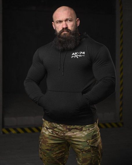 Худі maklin АК-74 black НП4950 | Зображення 5