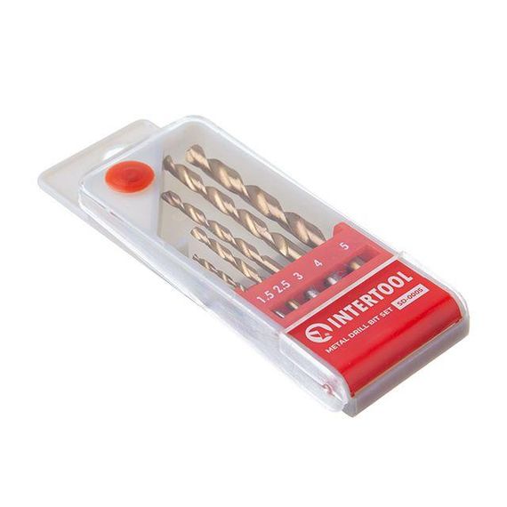Набір свердел для металу HSS INTERTOOL SD-00051 | Зображення 1