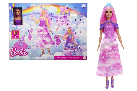 Адвент-календар "Фантастична трансформація" JFL66 Barbie
