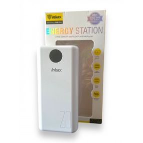POWER BANK INKAX PV-48 на 20000 mAh з циферблатом, без шнура (2 виходи)