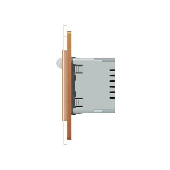 Автоматичний світильник для сходів LIVOLO, датчик руху та освітленості, золотий, 2700K, 220В, 0.35Вт | Зображення 4
