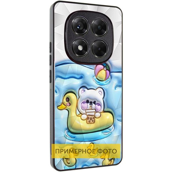 TPU+PC чохол Prisma Fluffie для Xiaomi Redmi Note 14 4G (Int. version) Ducklings