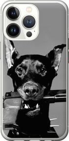 Чехол на iPhone 13 Pro Доберман "2745u-2372-17620"