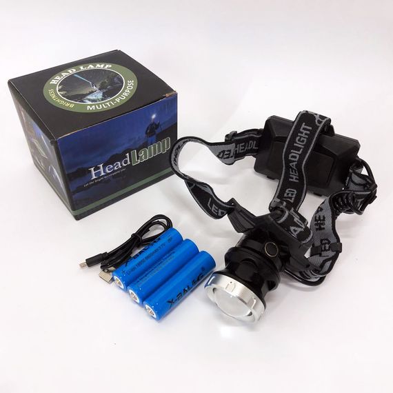 Потужний ліхтар налобний для риболовлі Bailong BL-8070-P50 | Надійний ліхтар | Надійний LA-609 лобовий ліхтар | Зображення 6