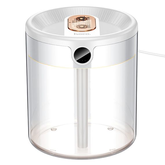 Увлажнитель воздуха Hoco HX31 Dual spray humidifier with digital display White | Зображення 2