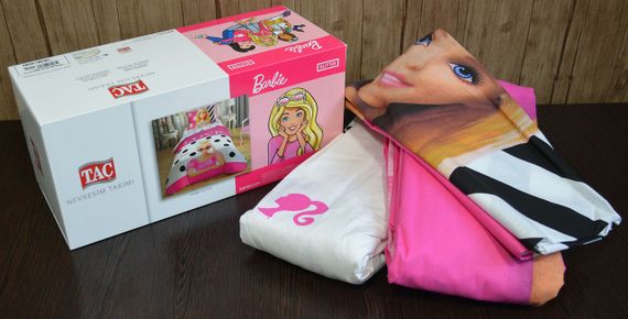 Постільна білизна TAC Disney 160×220 см Barbie | Зображення 2