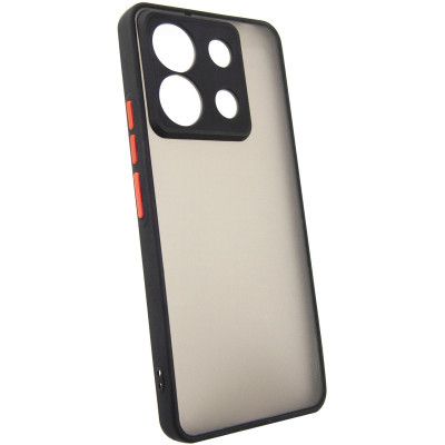 Чехол для мобильного телефона Dengos Matte Xiaomi Redmi Note 13 Pro 5G (black) (DG-TPU-MATT-142) | Зображення 1