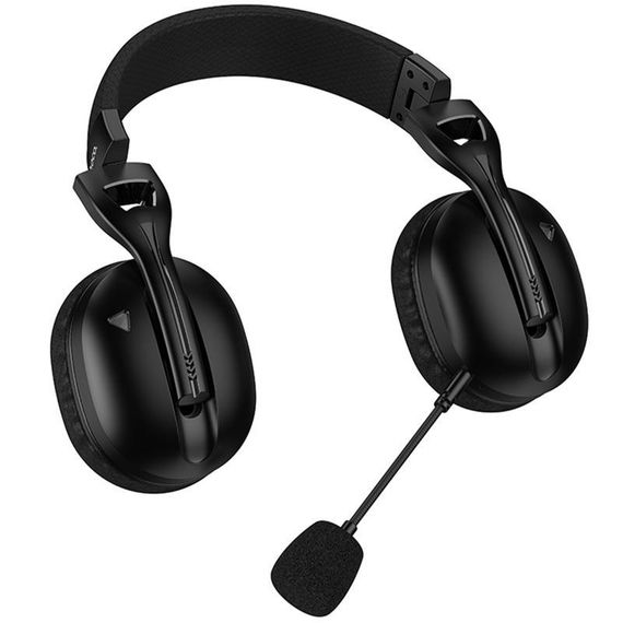 Накладні бездротові навушники Hoco W114 Magic +3.5mm+2.4G Black | Зображення 3