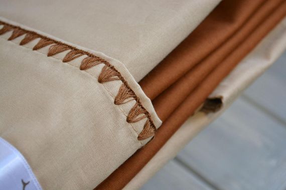 Постельное белье Turkiz Ranforse Prima 200 х 220 см San Marino Dark Beige | Зображення 4