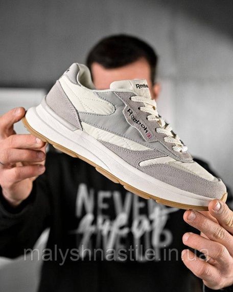 Мужские кроссовки reeb grey/ beige 4   ДЛ6463
