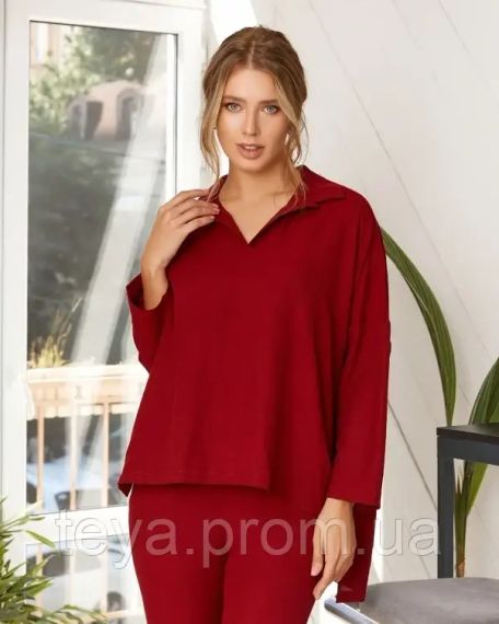 Костюм колір бордовий розмір XXL FI_003459 | Зображення 3