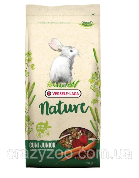 Корм для кроленят Versele-Laga Nature Cuni Junior беззерновий 700 г 614075