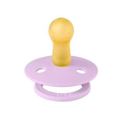 Соска пустушка Studio Colour 0-6 міс Latex Round Violet sky Ladybug | Зображення 1