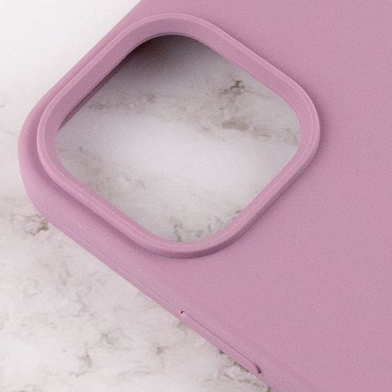 Чехол Silicone Case Full Protective (AA) для Apple iPhone 16 Pro Max (6.9") Лиловый / Lilac Pride | Зображення 3